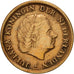 Coin, Netherlands, Juliana, Cent, 1953, AU(50-53), Bronze, KM:180