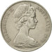 Moneta, Australia, Elizabeth II, 20 Cents, 1970, AU(50-53), Miedź-Nikiel, KM:66