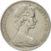 Coin, Australia, Elizabeth II, 20 Cents, 1970, AU(50-53), Copper-nickel, KM:66