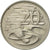 Moneta, Australia, Elizabeth II, 20 Cents, 1974, BB+, Rame-nichel, KM:66