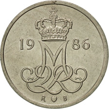 Coin, Denmark, Margrethe II, 10 Öre, 1986, Copenhagen, AU(50-53)