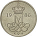 Coin, Denmark, Margrethe II, 10 Öre, 1986, Copenhagen, AU(50-53)