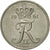 Moneda, Dinamarca, Frederik IX, 10 Öre, 1961, Copenhagen, MBC+, Cobre -