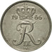Coin, Denmark, Frederik IX, 10 Öre, 1966, Copenhagen, AU(50-53), Copper-nickel