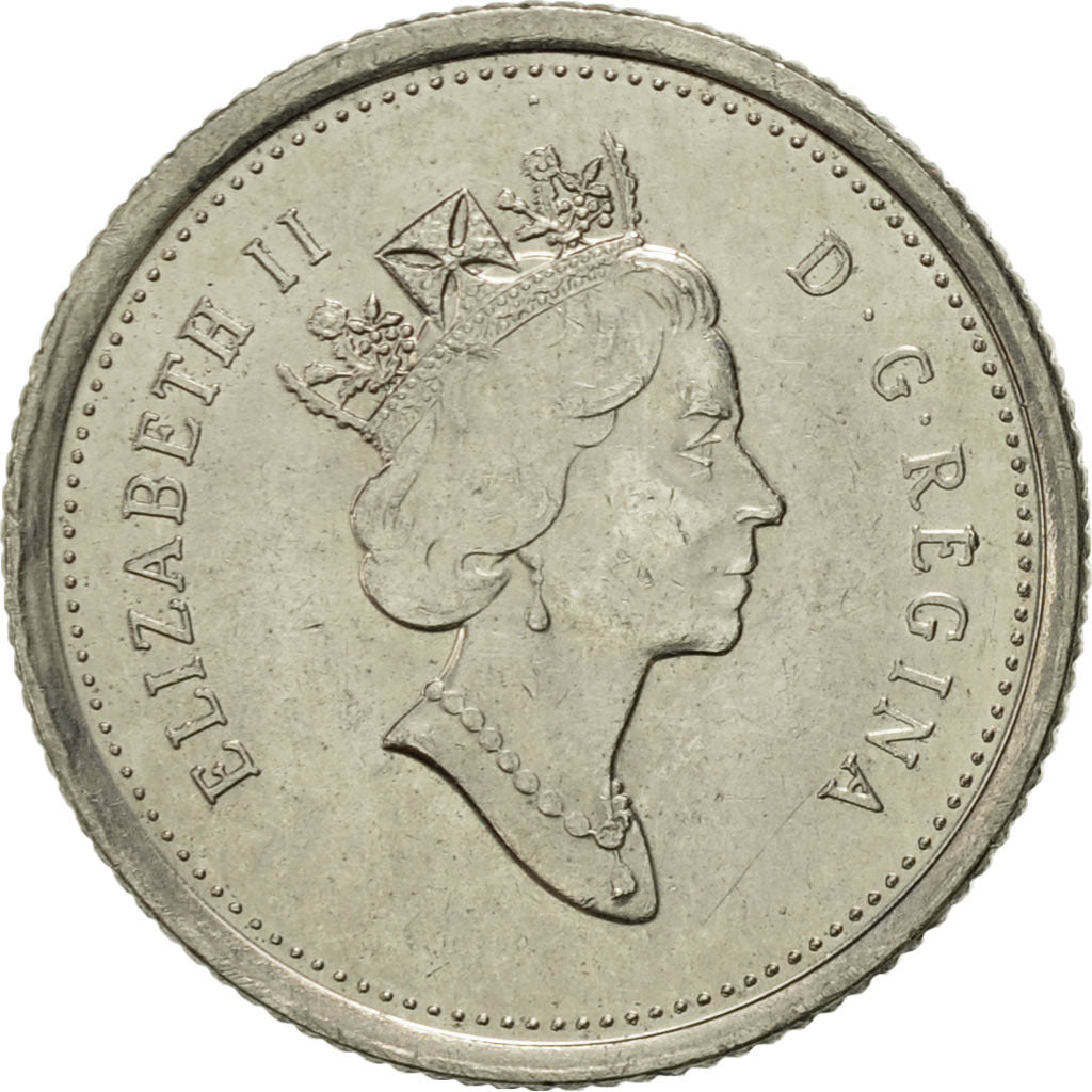 Coin, Canada, Elizabeth II, 10 Cents, 1999, Royal Canadian Mint, Ottawa