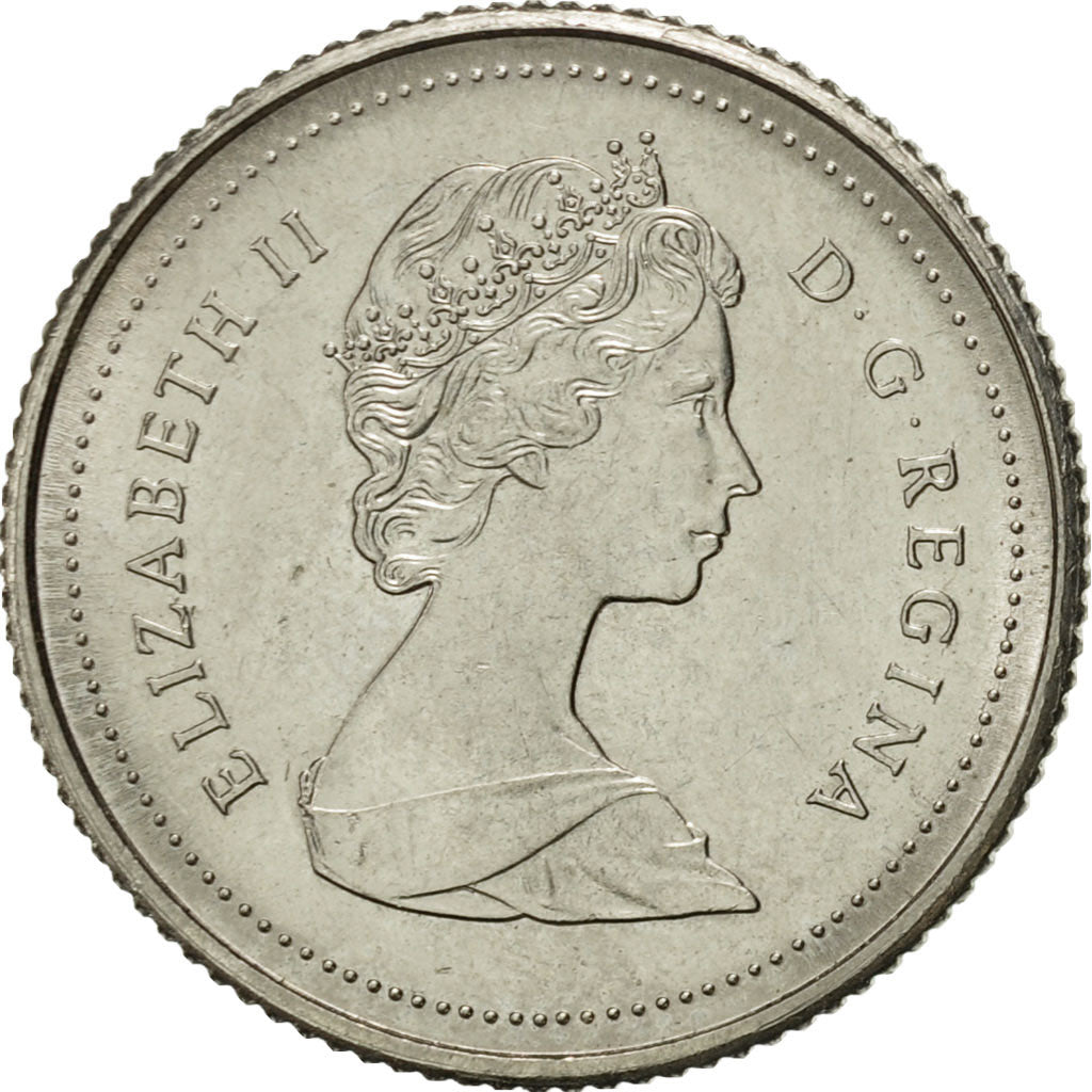 Monnaie, Canada, Elizabeth II, 10 Cents, 1984, Royal Canadian Mint, Ottawa, SUP