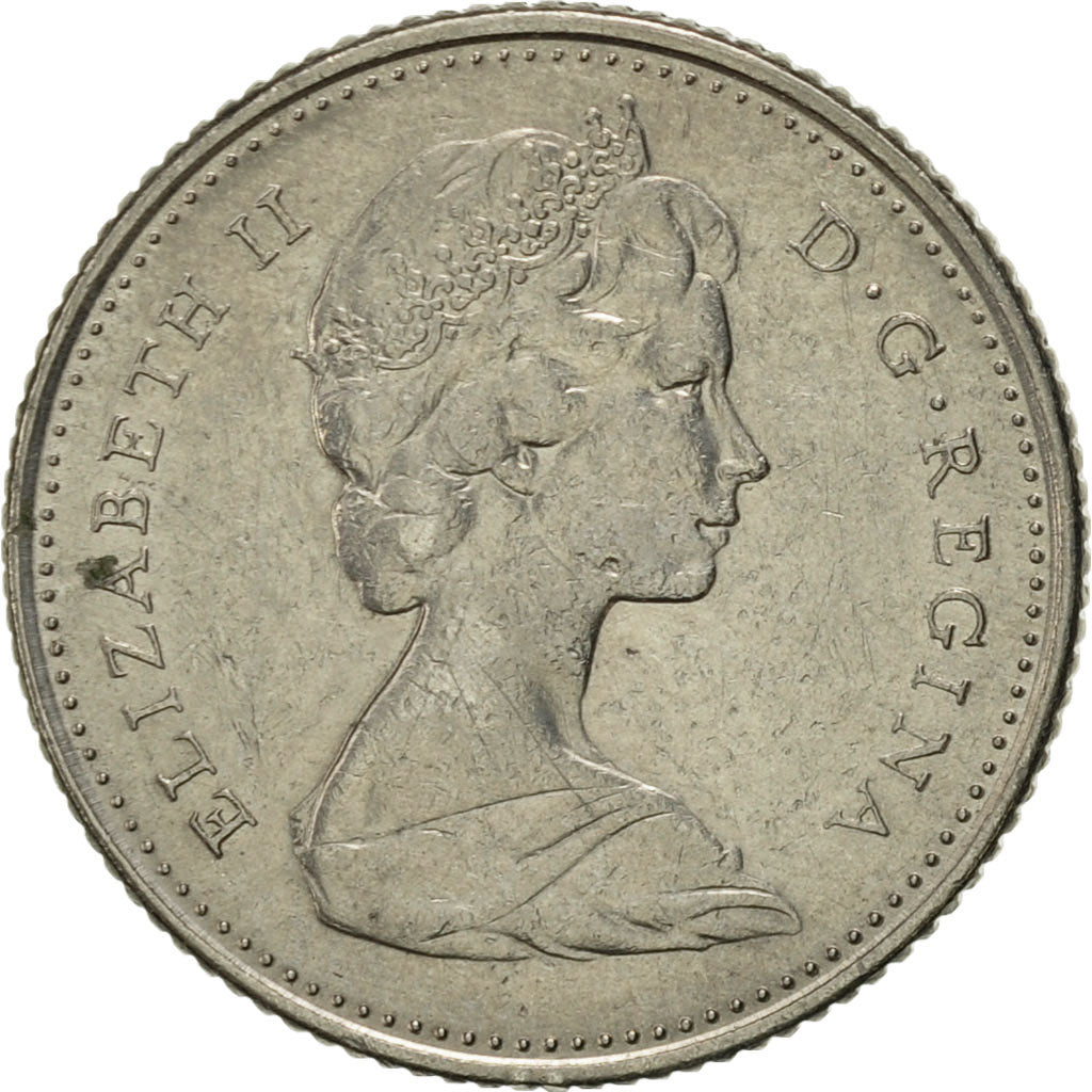 Monnaie, Canada, Elizabeth II, 10 Cents, 1972, Royal Canadian Mint, Ottawa
