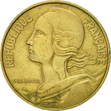Coin, France, Marianne, 20 Centimes, 1977, Paris, AU(55-58), Aluminum-Bronze