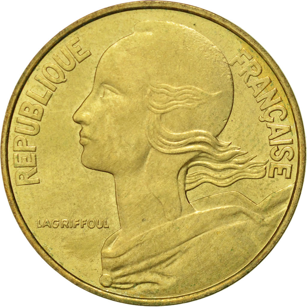 Coin, France, Marianne, 20 Centimes, 1978, Paris, AU(55-58), Aluminum-Bronze