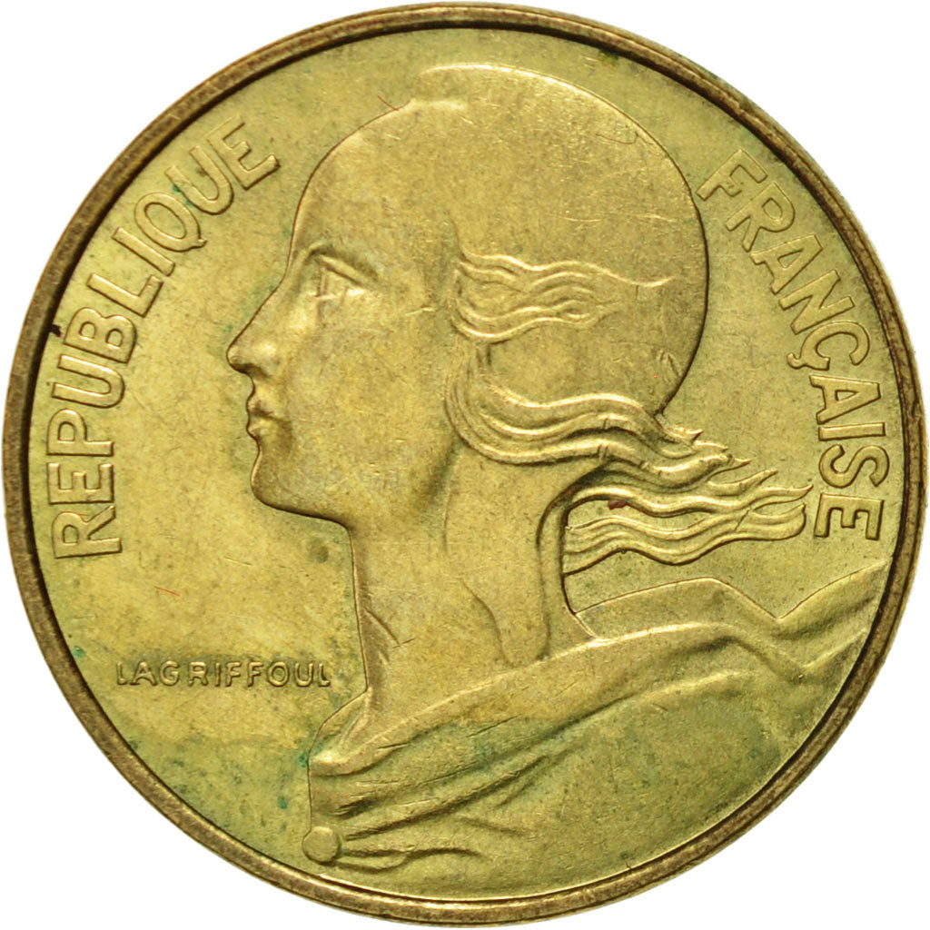 Coin, France, Marianne, 10 Centimes, 1981, Paris, AU(55-58), Aluminum-Bronze