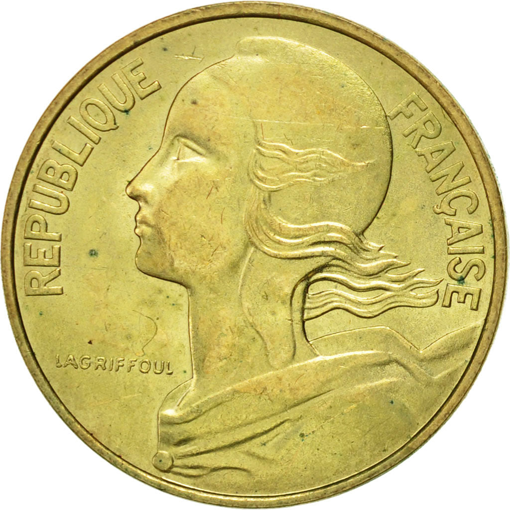Coin, France, Marianne, 10 Centimes, 1980, Paris, AU(55-58), Aluminum-Bronze