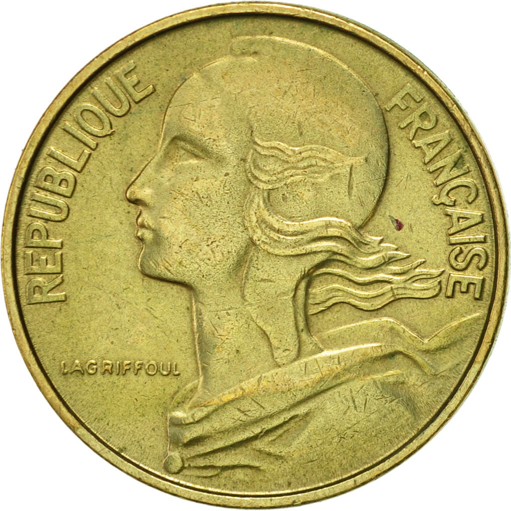 Moneda, Francia, Marianne, 10 Centimes, 1962, Paris, EBC, Aluminio - bronce