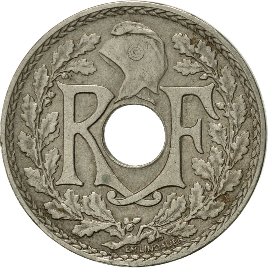 Francia, Lindauer, 10 Centimes, 1933, Paris, BB+, Rame-nichel, KM:866a