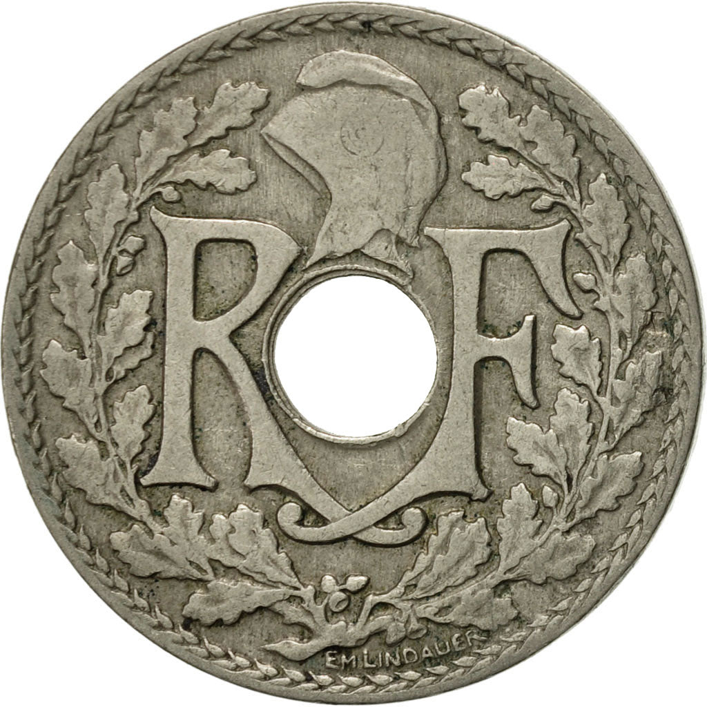 Coin, France, Lindauer, 10 Centimes, 1927, Paris, AU(50-53), Copper-nickel