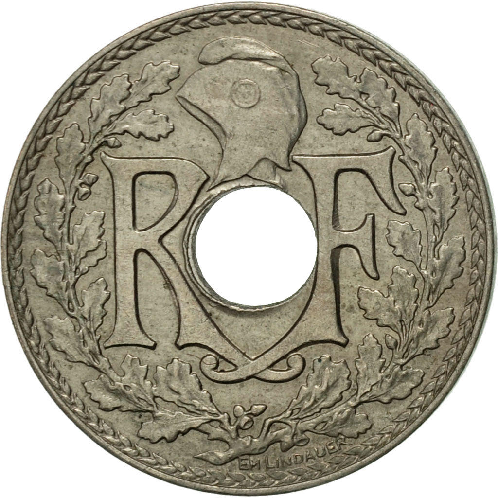 Münze, Frankreich, Lindauer, 5 Centimes, 1936, Paris, VZ, Copper-nickel