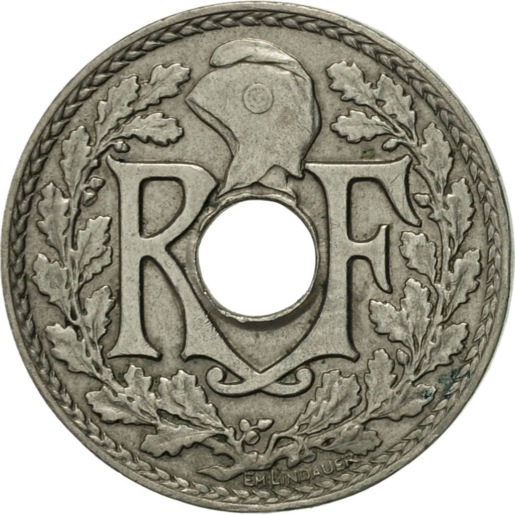 Coin, France, Lindauer, 5 Centimes, 1933, Paris, AU(55-58), Copper-nickel