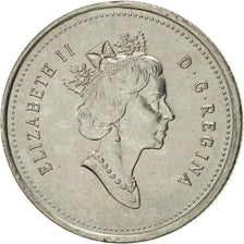 Coin, Canada, Elizabeth II, 25 Cents, 1995, Royal Canadian Mint, Ottawa