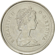 Coin, Canada, Elizabeth II, 25 Cents, 1988, Royal Canadian Mint, Ottawa