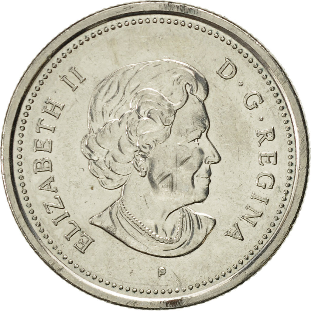 Coin, Canada, Elizabeth II, 25 Cents, 2003, Royal Canadian Mint, AU(55-58)