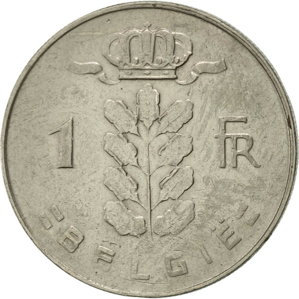 Coin, Belgium, Franc, 1971, EF(40-45), Copper-nickel, KM:143.1