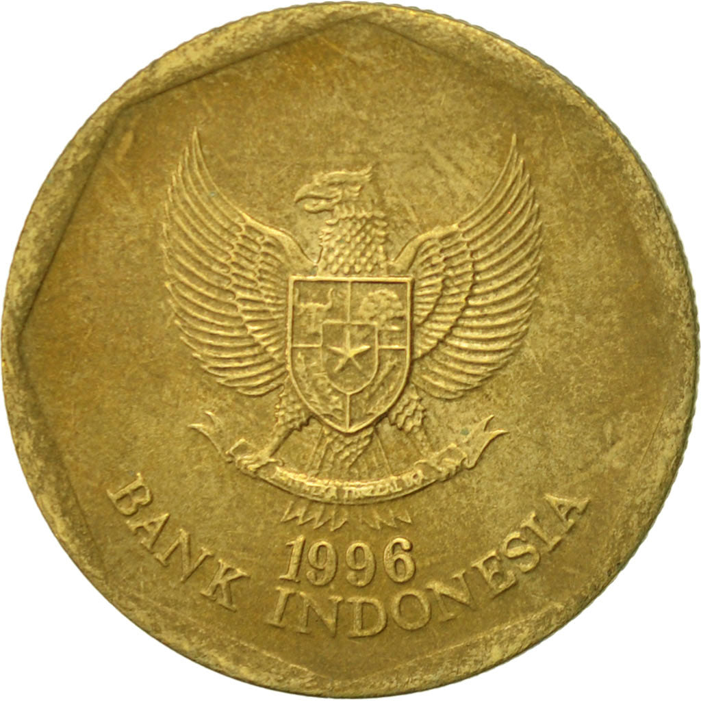 Münze, Indonesien, 100 Rupiah, 1996, SS, Aluminum-Bronze, KM:53