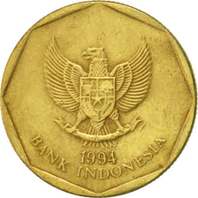 Moneta, Indonesia, 100 Rupiah, 1994, AU(50-53), Aluminium-Brąz, KM:53