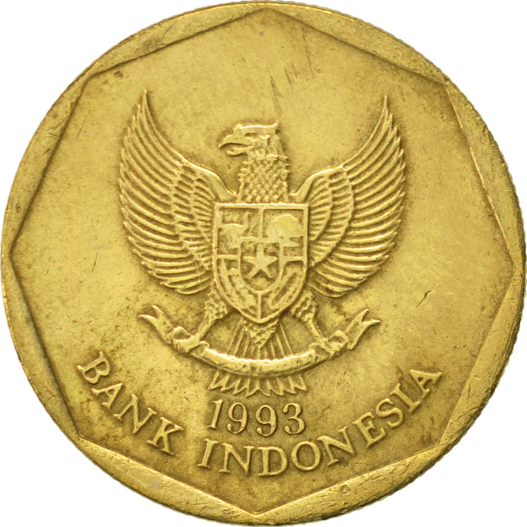 Coin, Indonesia, 100 Rupiah, 1993, AU(50-53), Aluminum-Bronze, KM:53