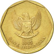Coin, Indonesia, 100 Rupiah, 1995, AU(50-53), Aluminum-Bronze, KM:53