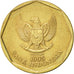 Moneta, Indonesia, 100 Rupiah, 1995, BB+, Alluminio-bronzo, KM:53