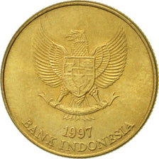 Indonesia, 50 Rupiah, 1997, AU(50-53), Aluminum-Bronze, KM:52