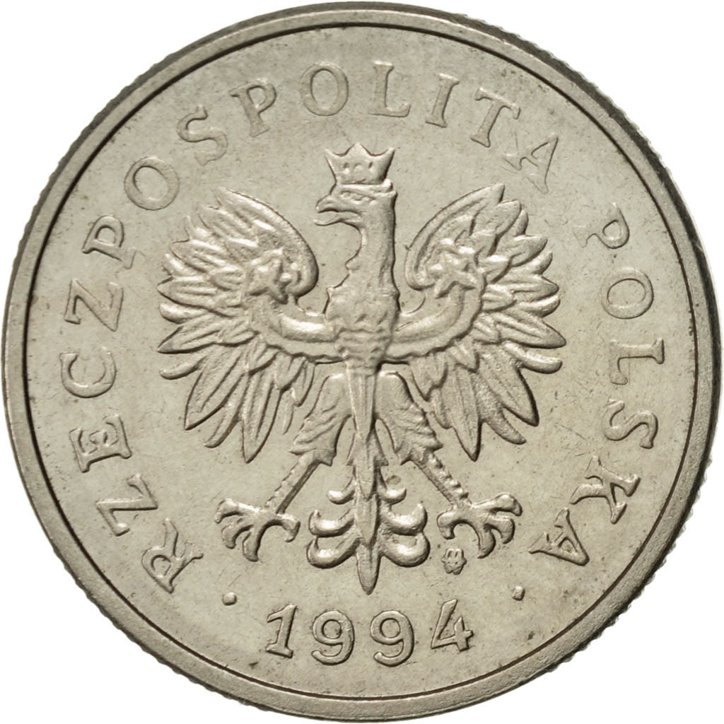 Moneta, Polonia, Zloty, 1994, Warsaw, SPL-, Rame-nichel, KM:282