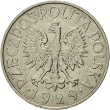 Moneda, Polonia, Zloty, 1929, Warsaw, EBC, Níquel, KM:14