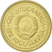 Coin, Yugoslavia, 2 Dinara, 1984, AU(55-58), Nickel-brass, KM:87