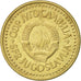 Coin, Yugoslavia, 2 Dinara, 1985, AU(55-58), Nickel-brass, KM:87