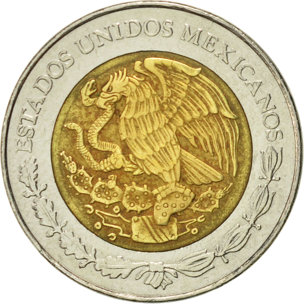 Monnaie, Mexique, Nuevo Peso, 1994, Mexico City, TTB, Bi-Metallic, KM:550