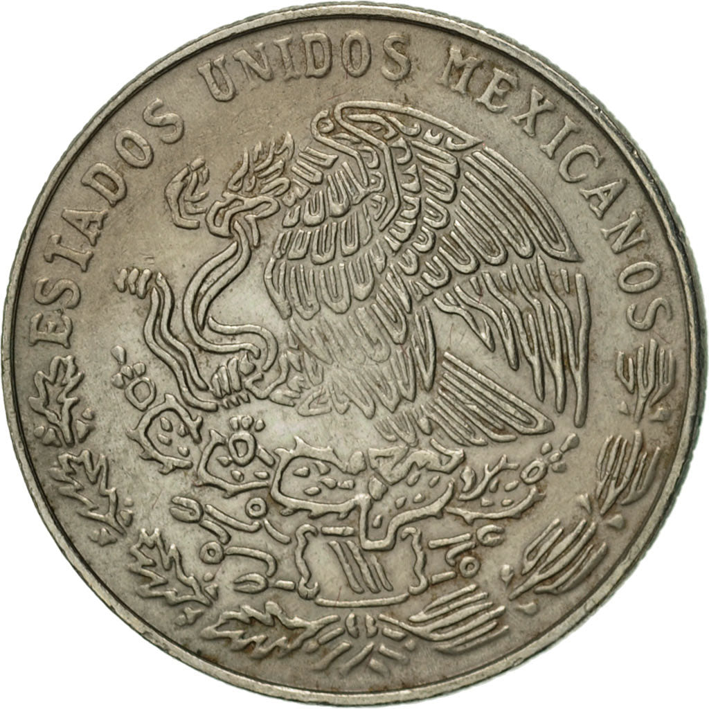 Münze, Mexiko, 20 Centavos, 1974, Mexico City, SS+, Copper-nickel, KM:442