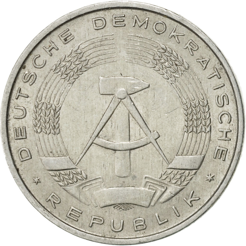 Moneda, REPÚBLICA DEMOCRÁTICA ALEMANA, 10 Pfennig, 1981, Berlin, EBC