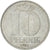 Coin, GERMAN-DEMOCRATIC REPUBLIC, 10 Pfennig, 1980, Berlin, AU(55-58), Aluminum