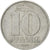 Münze, GERMAN-DEMOCRATIC REPUBLIC, 10 Pfennig, 1968, Berlin, SS+, Aluminium