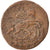 Coin, Russia, Catherine II, Denga, 1/2 Kopek, 1772, Ekaterinbourg, EF(40-45)