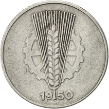 REPUBBLICA DEMOCRATICA TEDESCA, 10 Pfennig, 1950, Berlin, SPL-, Alluminio, KM:3