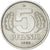 Coin, GERMAN-DEMOCRATIC REPUBLIC, 5 Pfennig, 1980, Berlin, AU(55-58), Aluminum