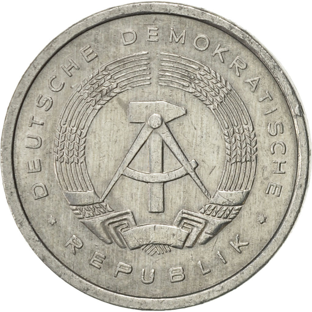 Monnaie, GERMAN-DEMOCRATIC REPUBLIC, 5 Pfennig, 1985, Berlin, SUP, Aluminium