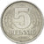 Moneta, NIEMCY - NRD, 5 Pfennig, 1979, Berlin, AU(55-58), Aluminium, KM:9.2