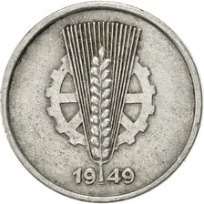 GERMAN-DEMOCRATIC REPUBLIC, 5 Pfennig, 1949, Berlin, TTB+, Aluminium, KM:2