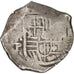 Spain, 8 Réales, 1621, Sevilla, VF(30-35), Silver, 27.23