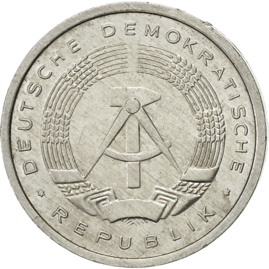 Moneta, REPUBBLICA DEMOCRATICA TEDESCA, Pfennig, 1981, Berlin, SPL-, Alluminio