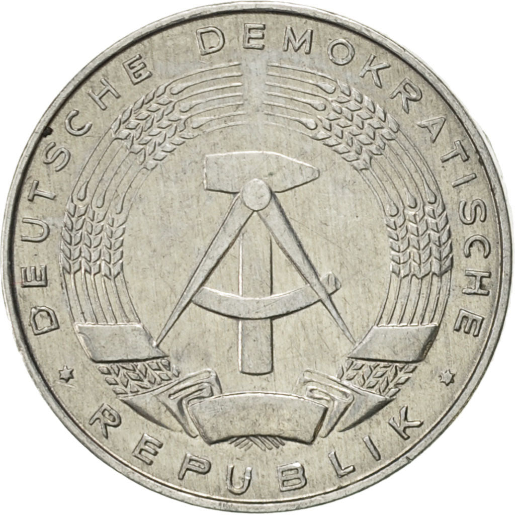 Moneta, REPUBBLICA DEMOCRATICA TEDESCA, Pfennig, 1975, Berlin, SPL-, Alluminio