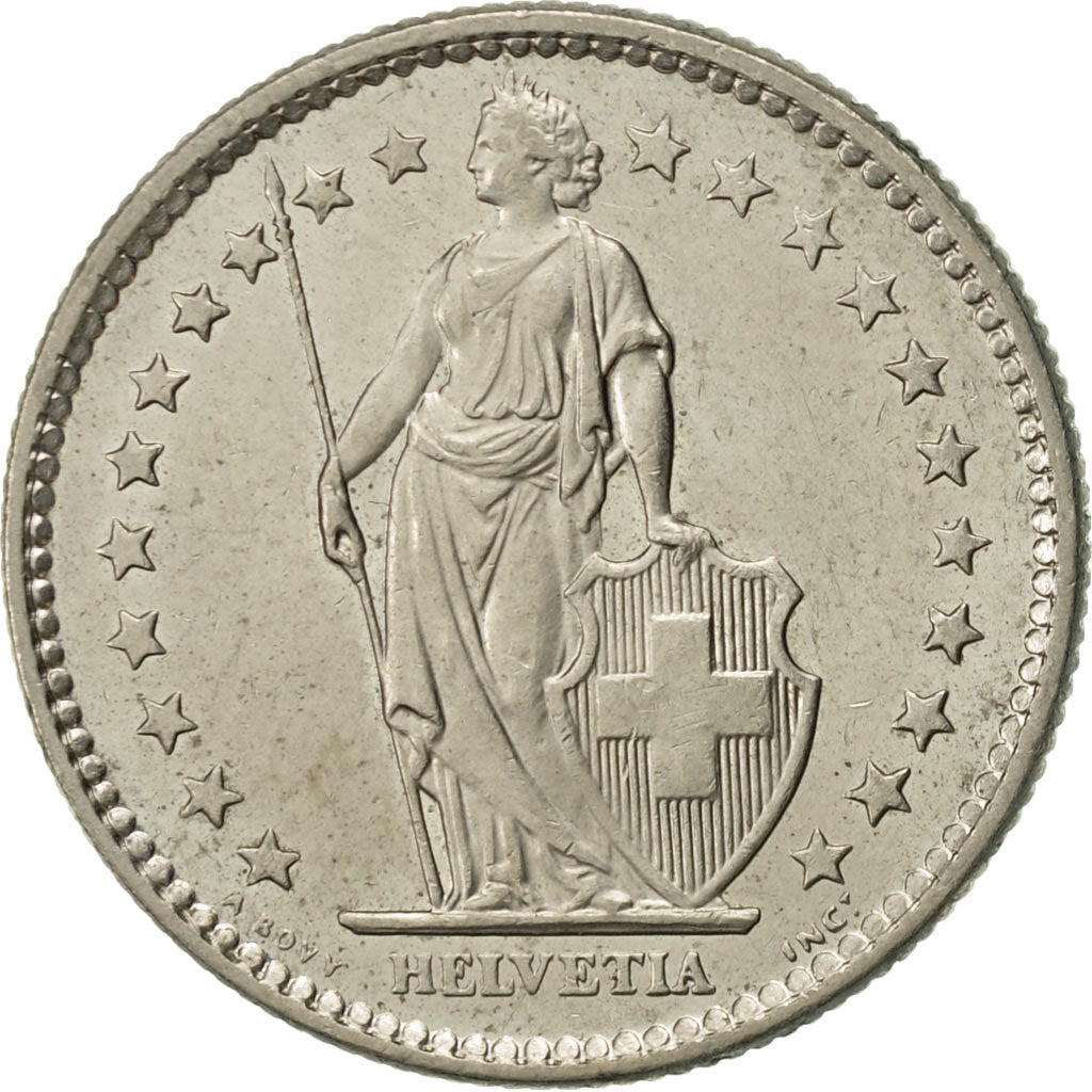 Monnaie, Suisse, 2 Francs, 1976, Bern, SUP, Copper-nickel, KM:21a.1