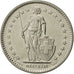 Switzerland, 2 Francs, 1973, Bern, AU(55-58), Copper-nickel, KM:21a.1